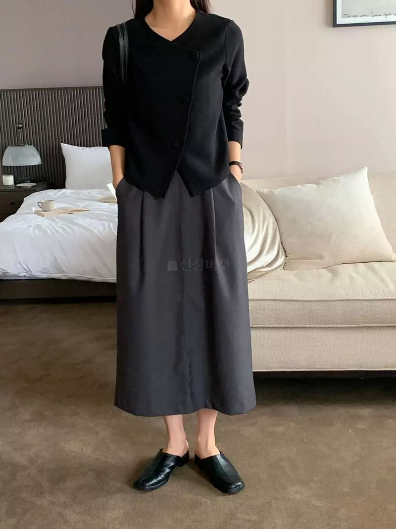 Tahiti - Korean Women Fashion - #womensfashion - Shelly Long Skirt - 10