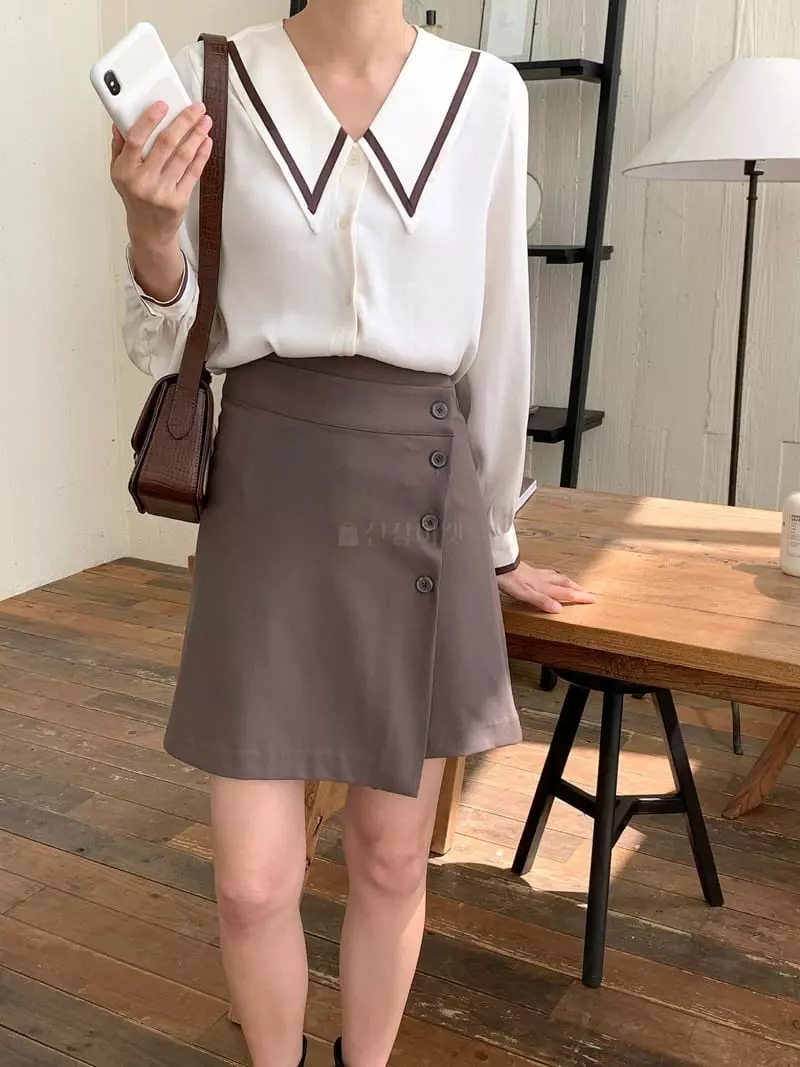 Tahiti - Korean Women Fashion - #womensfashion - Sailor Blouse - 9