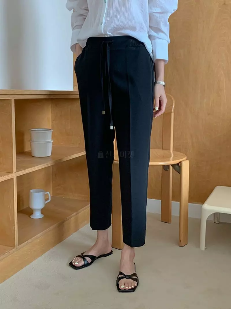 Tahiti - Korean Women Fashion - #womensfashion - Banding Pants
