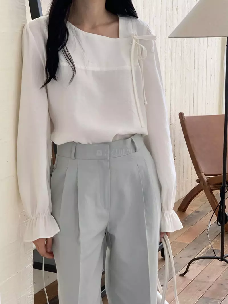 Tahiti - Korean Women Fashion - #womensfashion - Dallin Blouse