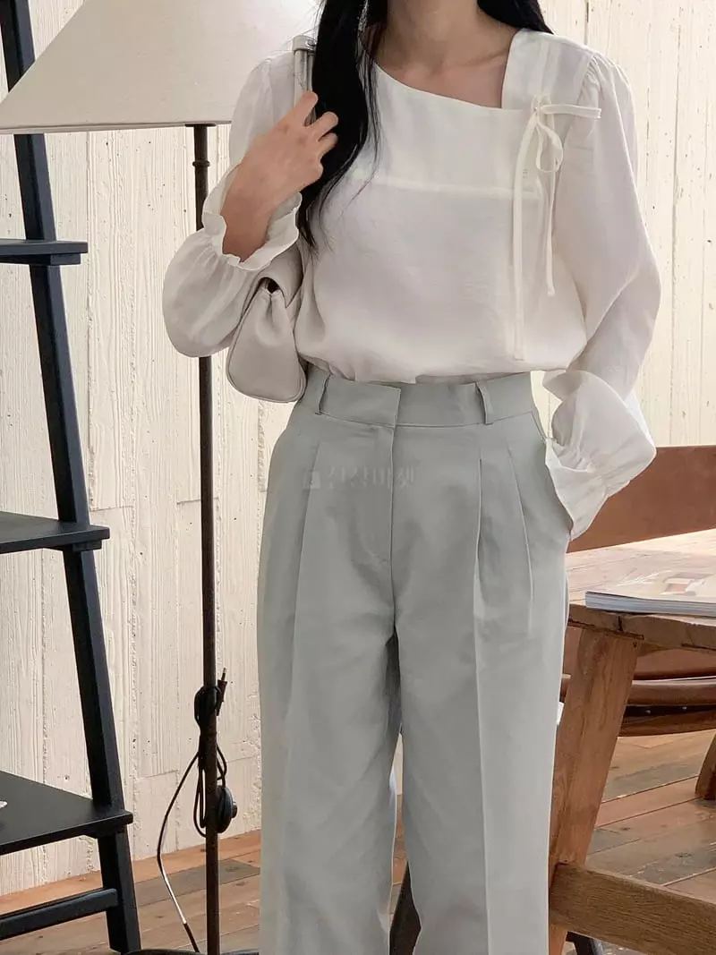 Tahiti - Korean Women Fashion - #womensfashion - Dallin Blouse - 3
