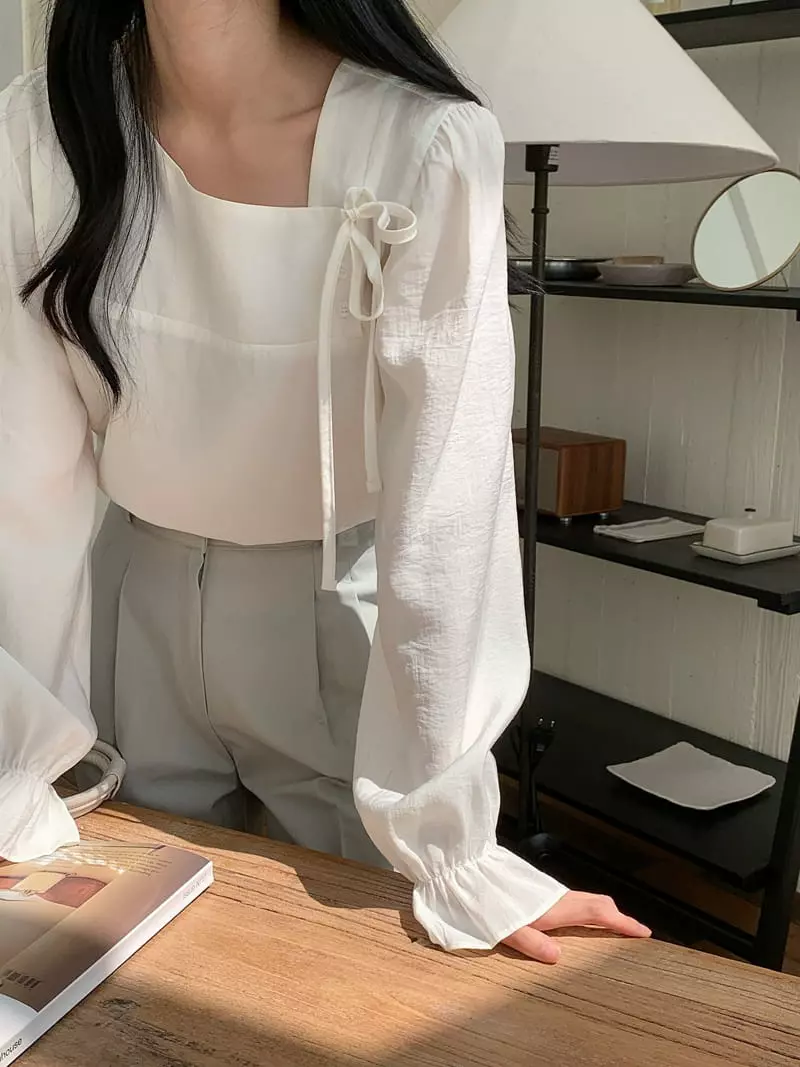 Tahiti - Korean Women Fashion - #womensfashion - Dallin Blouse - 9