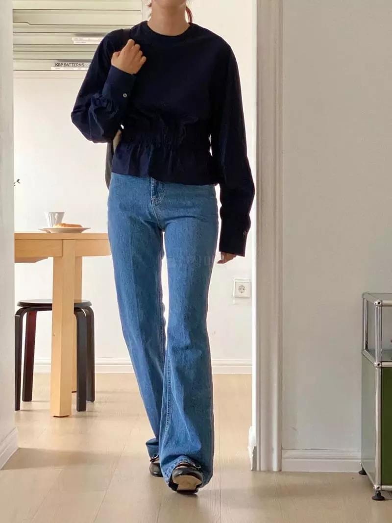 Talktalk - Korean Women Fashion - #momslook - Fling Jeans - 10