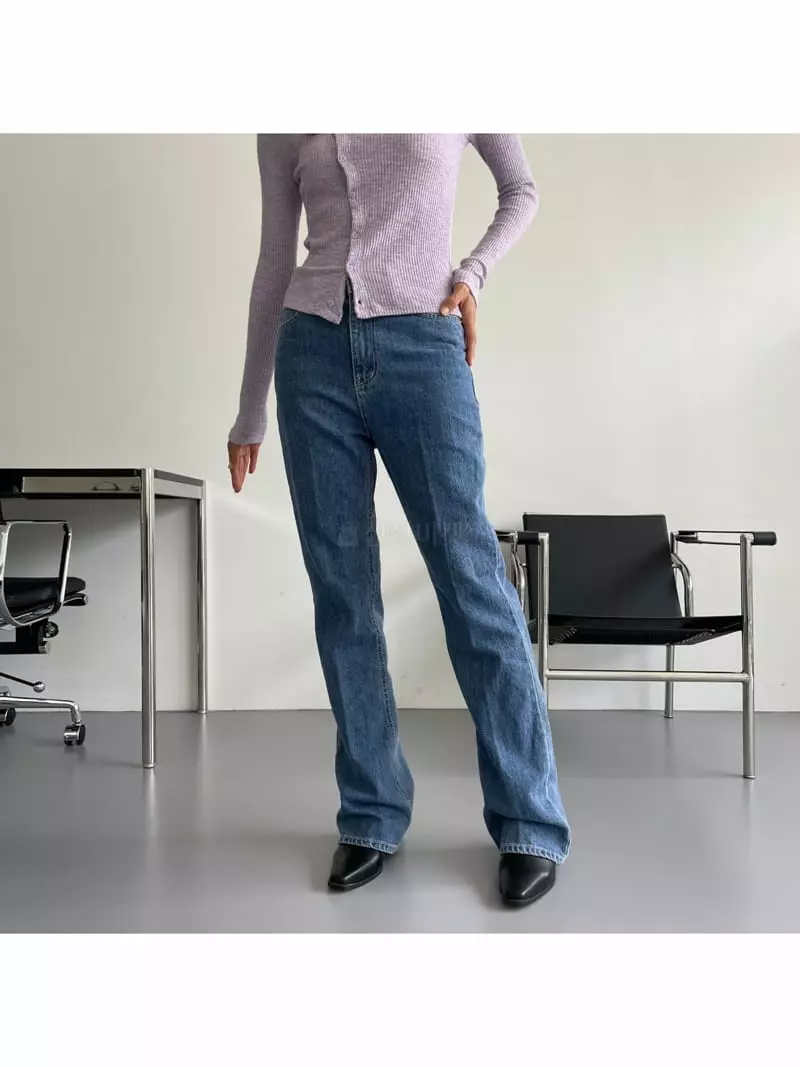 Talktalk - Korean Women Fashion - #momslook - Fling Jeans - 12