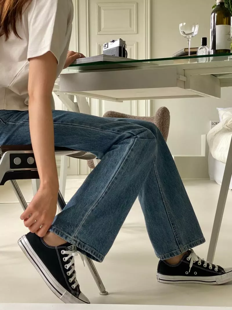 Talktalk - Korean Women Fashion - #womensfashion - Fling Jeans - 4