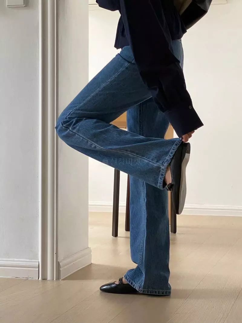 Talktalk - Korean Women Fashion - #momslook - Fling Jeans - 8