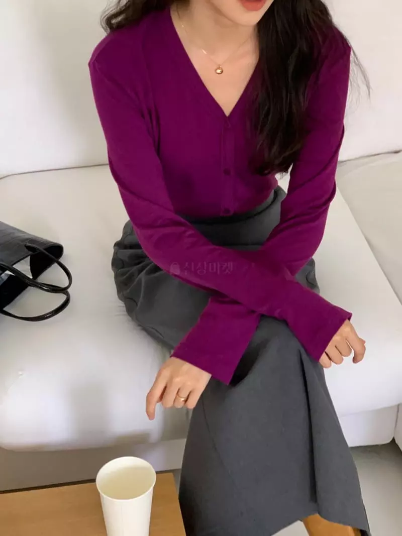 Talktalk - Korean Women Fashion - #momslook - Terace Cardigan - 10