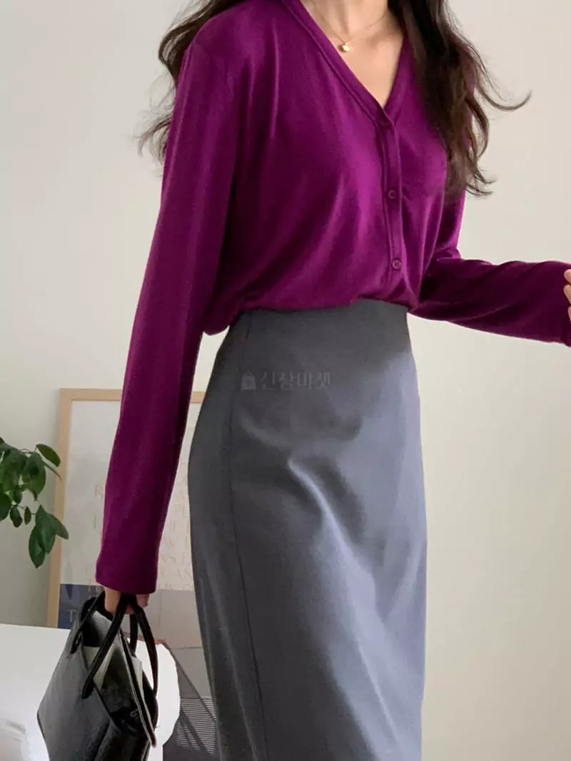 Talktalk - Korean Women Fashion - #momslook - Terace Cardigan - 11