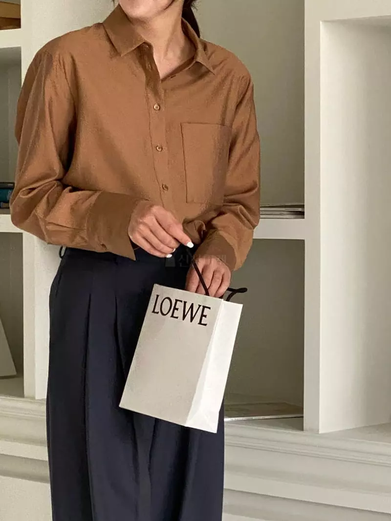 Talktalk - Korean Women Fashion - #momslook - Ov Blouse - 2