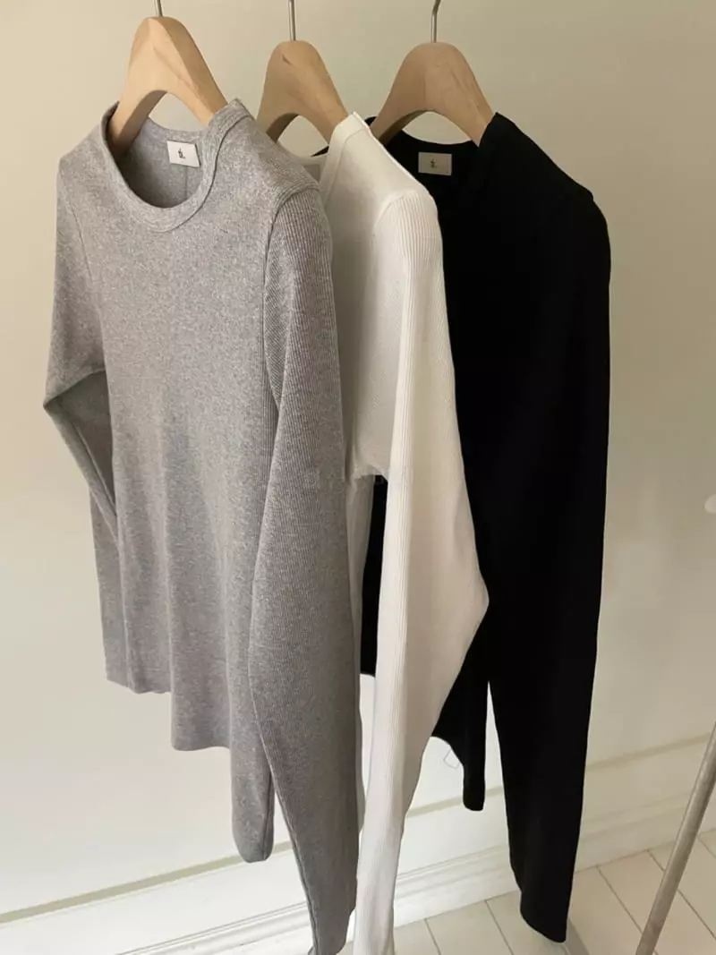Talktalk - Korean Women Fashion - #momslook - Soldy Button Tee - 12