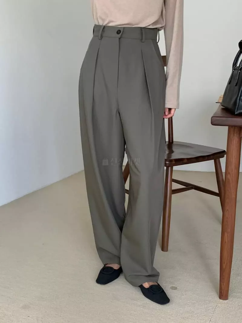 Talktalk - Korean Women Fashion - #momslook - Brody Pants - 5