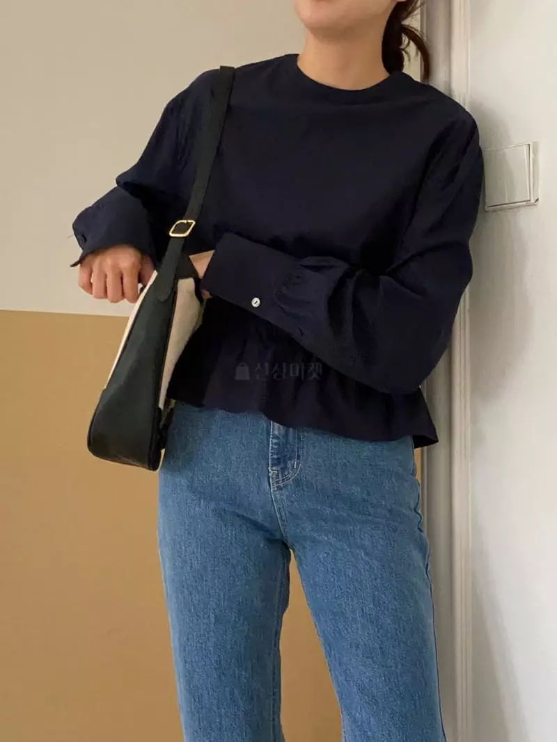Talktalk - Korean Women Fashion - #momslook - Band Blouse - 10