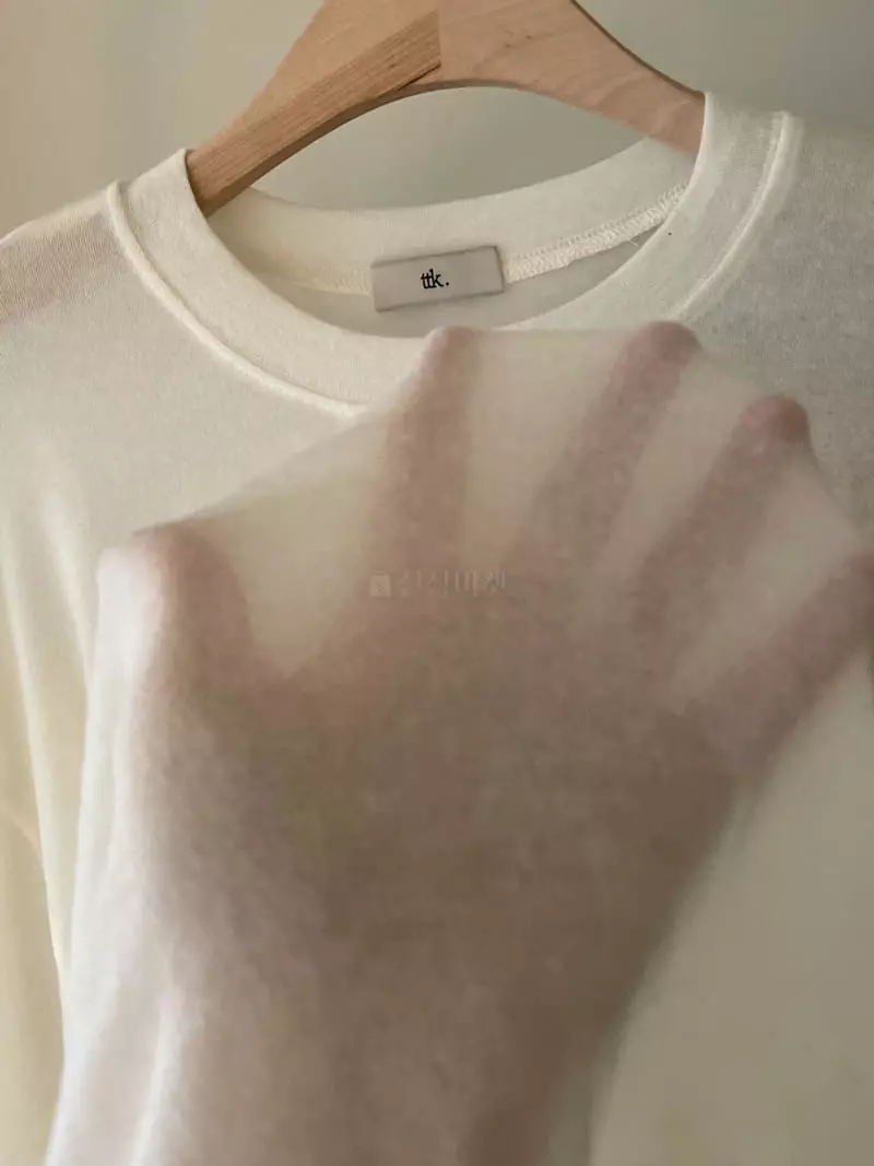 Talktalk - Korean Women Fashion - #momslook - Mocha Loose Tee - 3