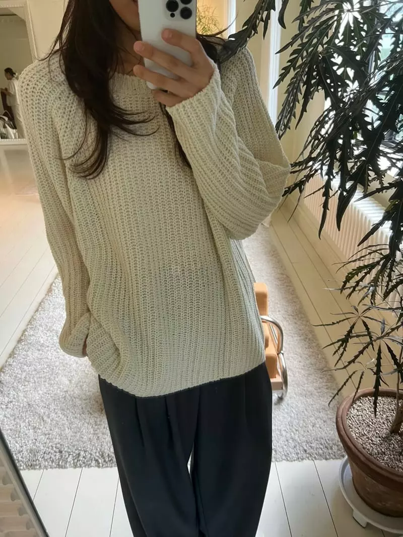 Talktalk - Korean Women Fashion - #momslook - Moe Pullover - 2