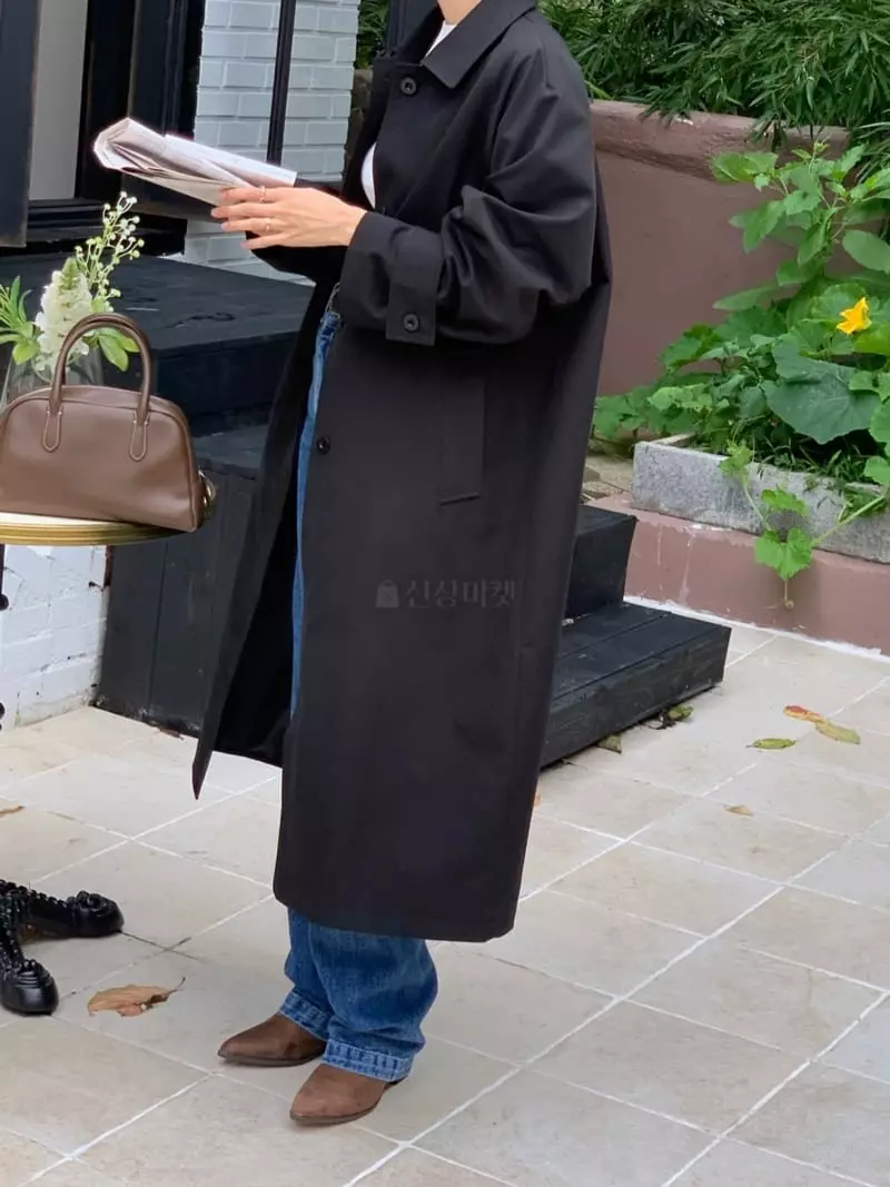 Talktalk - Korean Women Fashion - #momslook - Mac Coat - 5