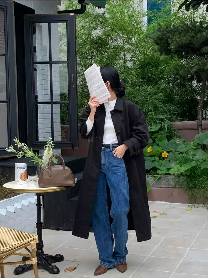 Talktalk - Korean Women Fashion - #momslook - Mac Coat - 7