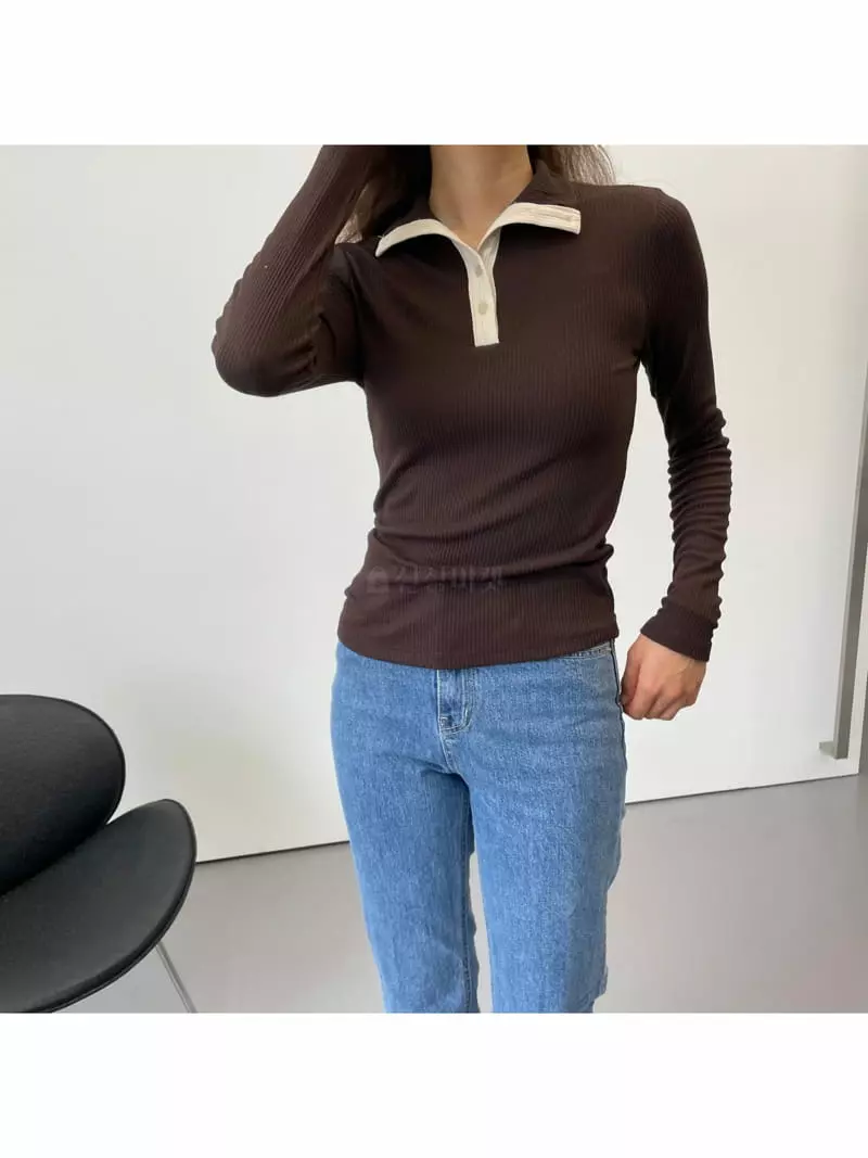 Talktalk - Korean Women Fashion - #momslook - Lona Turtleneck Tee - 8
