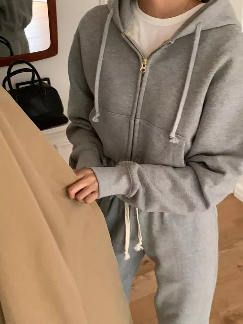 Talktalk - Korean Women Fashion - #momslook - Rea Crop Hoody - 9