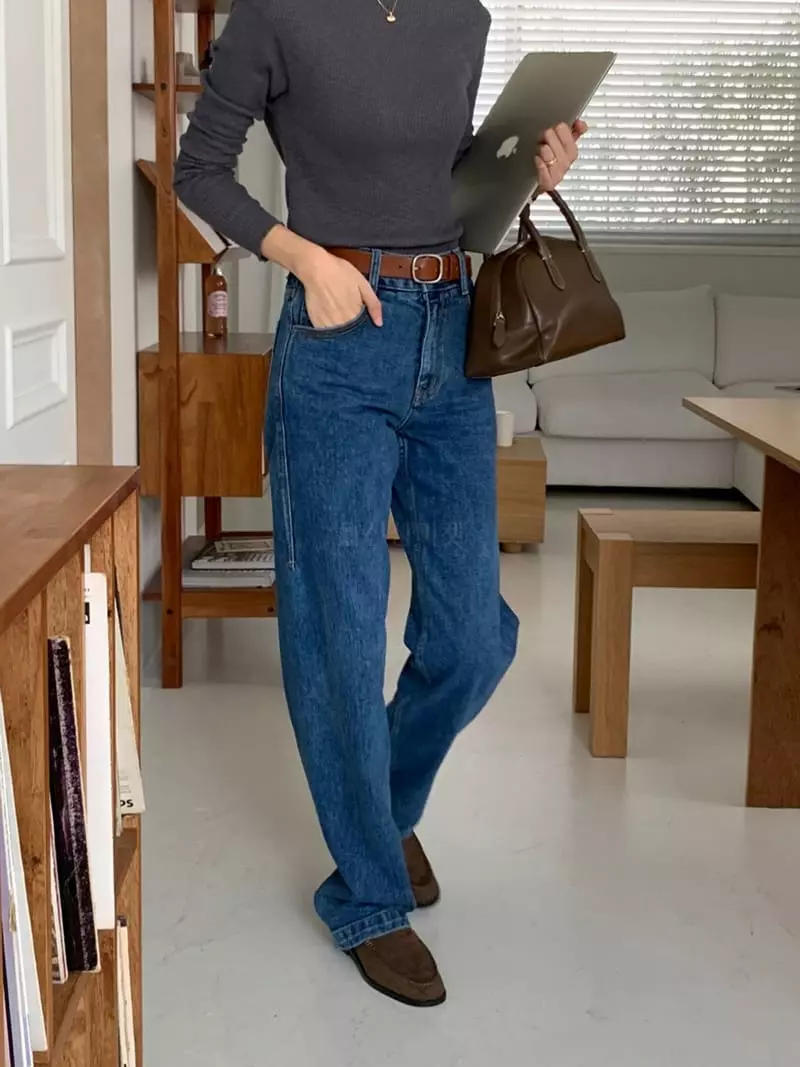 Talktalk - Korean Women Fashion - #restrostyle - Andy Jeans - 7