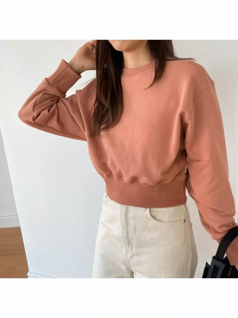 Talktalk - Korean Women Fashion - #romanticstyle - Vienna Sweatshirt - 2