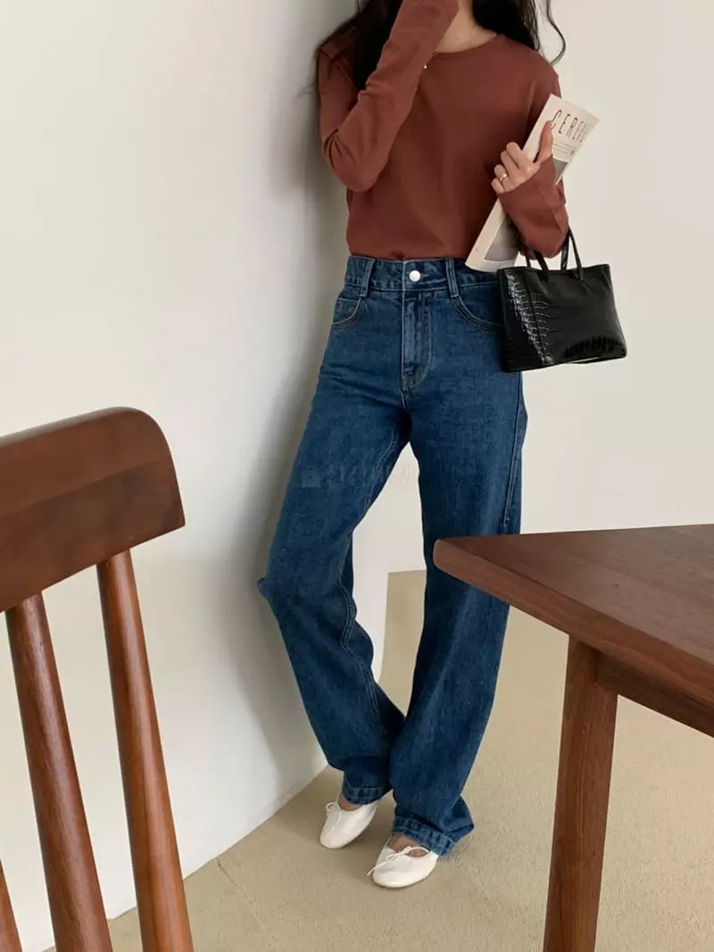 Talktalk - Korean Women Fashion - #thatsdarling - Andy Jeans - 10