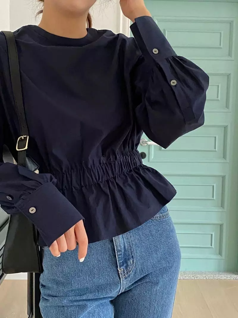 Talktalk - Korean Women Fashion - #thatsdarling - Band Blouse - 2