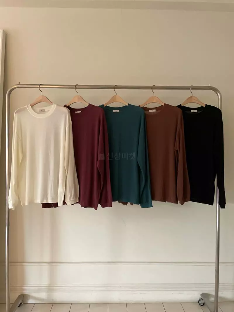 Talktalk - Korean Women Fashion - #thatsdarling - Mocha Loose Tee