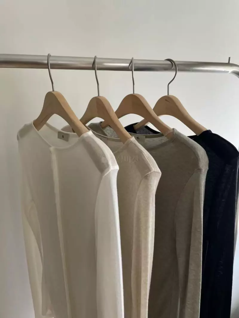 Talktalk - Korean Women Fashion - #thelittlethings - Amel Button Tee - 9