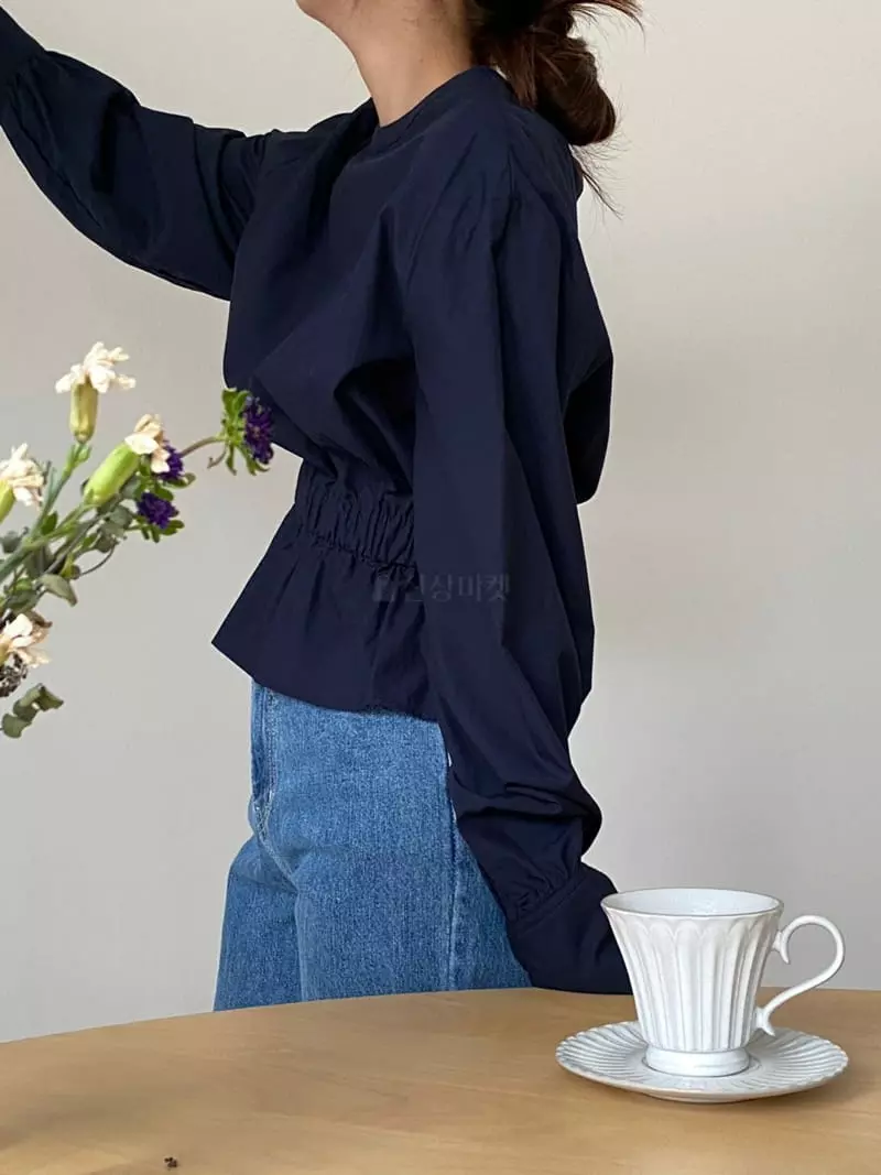 Talktalk - Korean Women Fashion - #thelittlethings - Band Blouse - 3