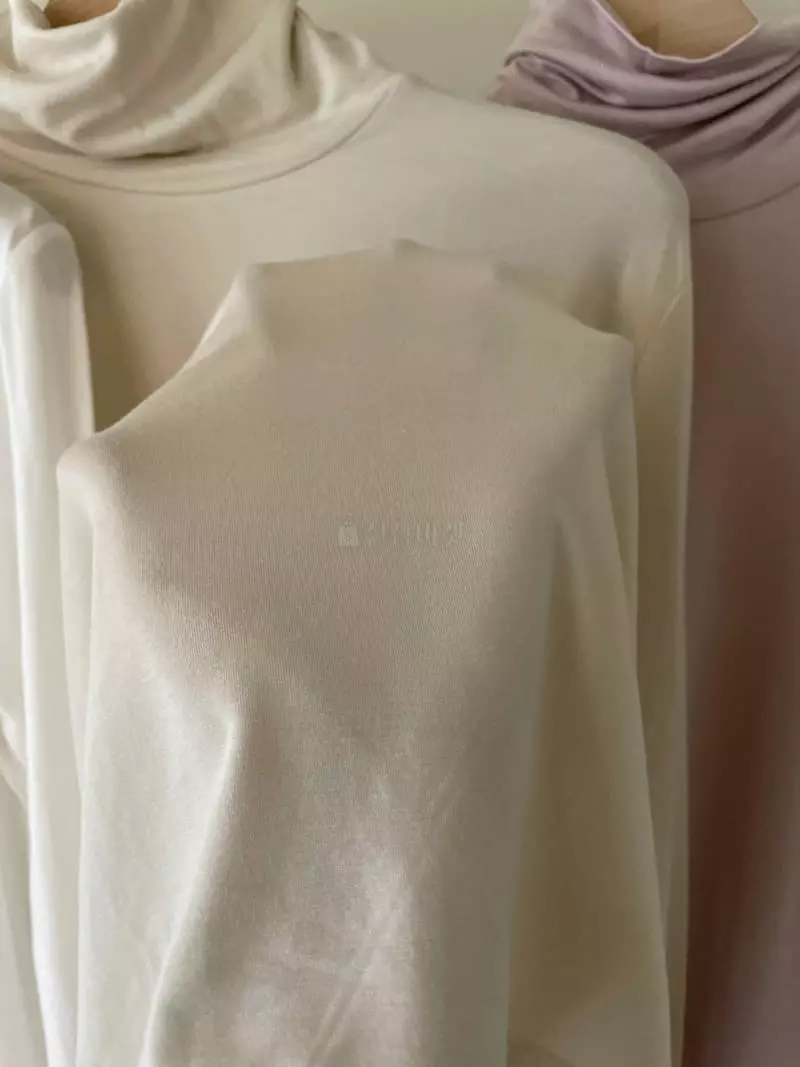 Talktalk - Korean Women Fashion - #womensfashion - Terace Turtleneck Tee - 3