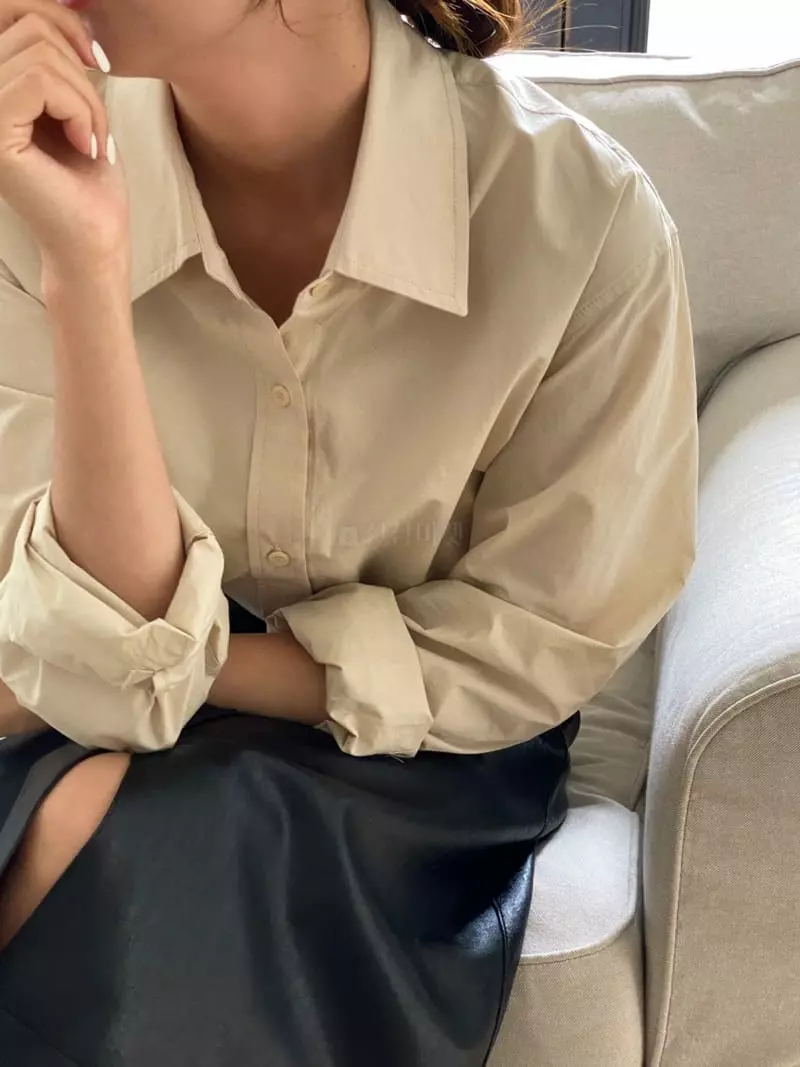 Talktalk - Korean Women Fashion - #womensfashion - Cotton Shirt - 9