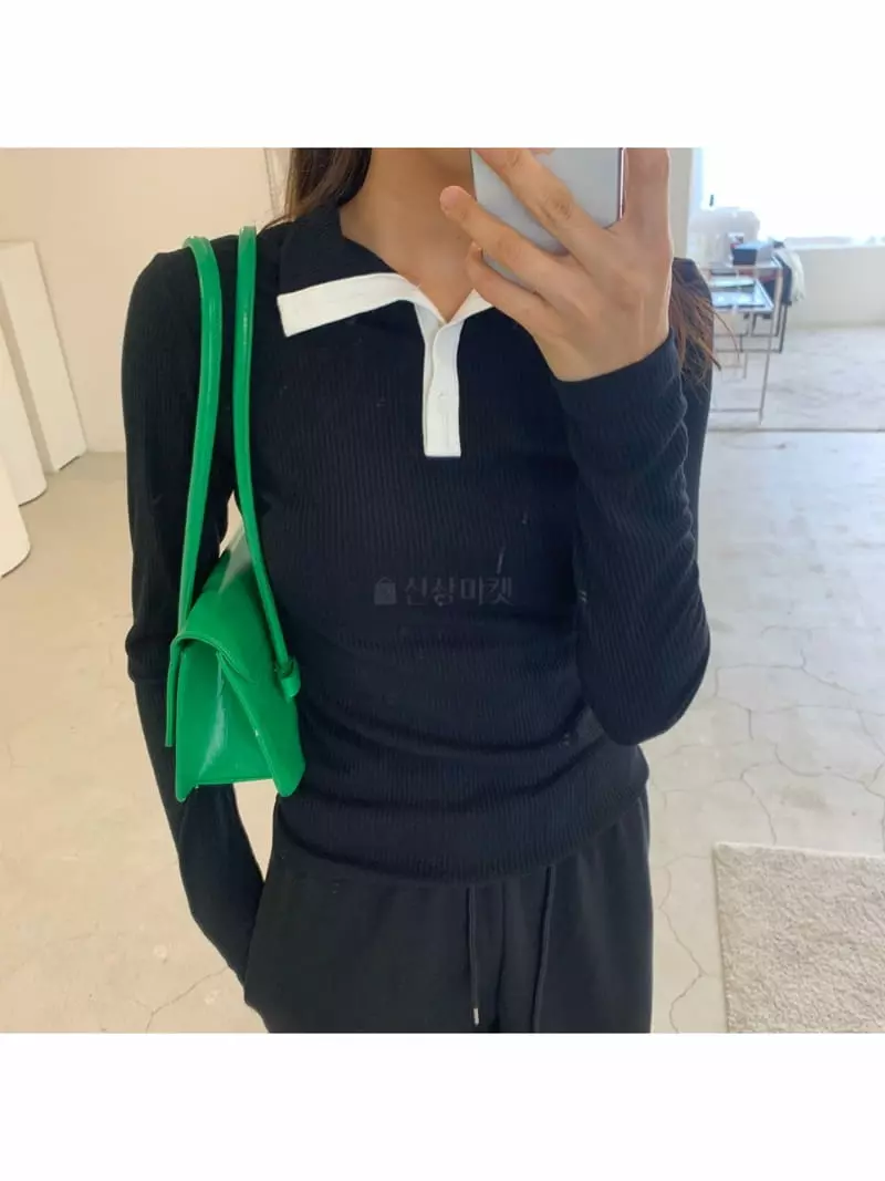 Talktalk - Korean Women Fashion - #womensfashion - Lona Turtleneck Tee - 11