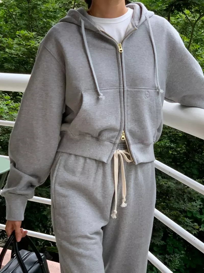 Talktalk - Korean Women Fashion - #womensfashion - Rea Crop Hoody - 8
