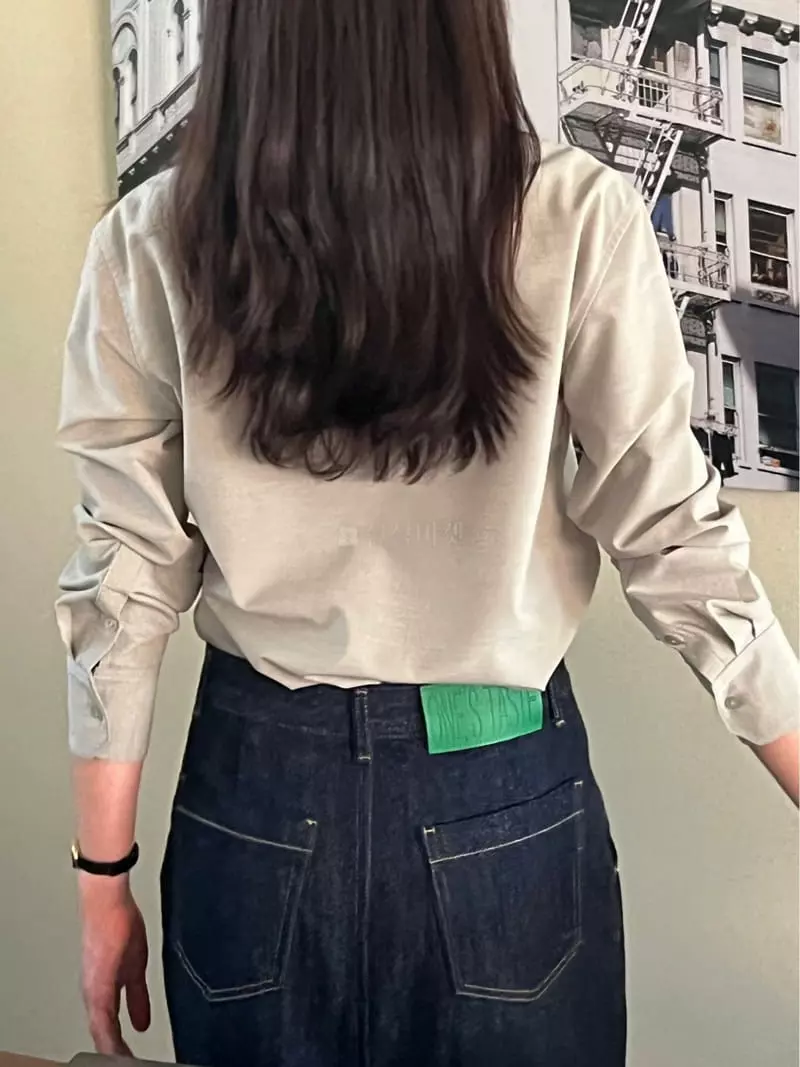 Taste - Korean Women Fashion - #momslook - Pocket Shirt - 5