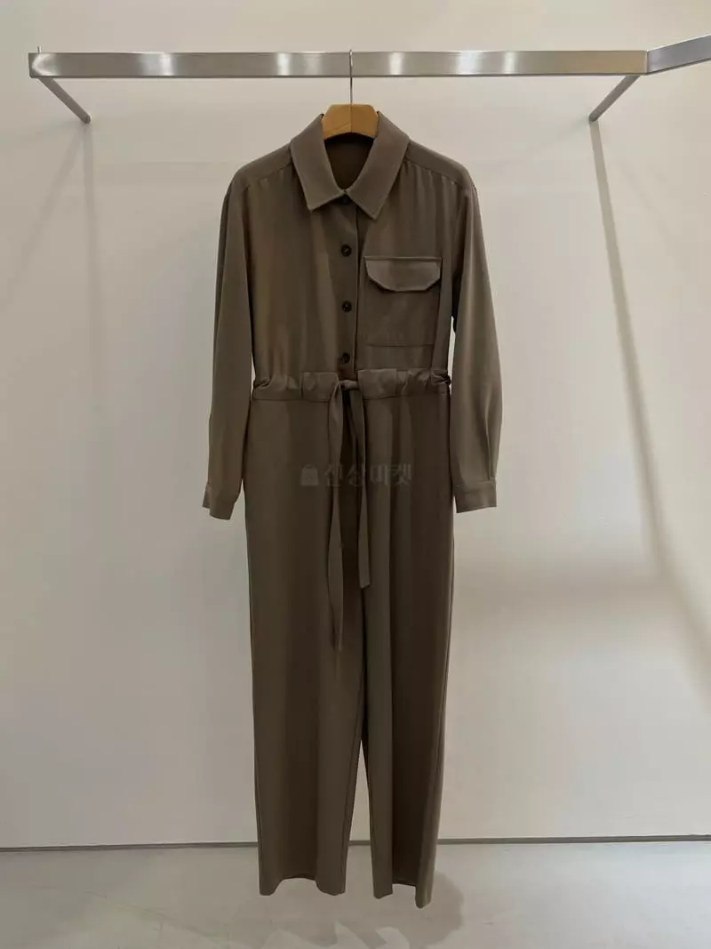 Taste - Korean Women Fashion - #momslook - Wool Jumpsuit - 6