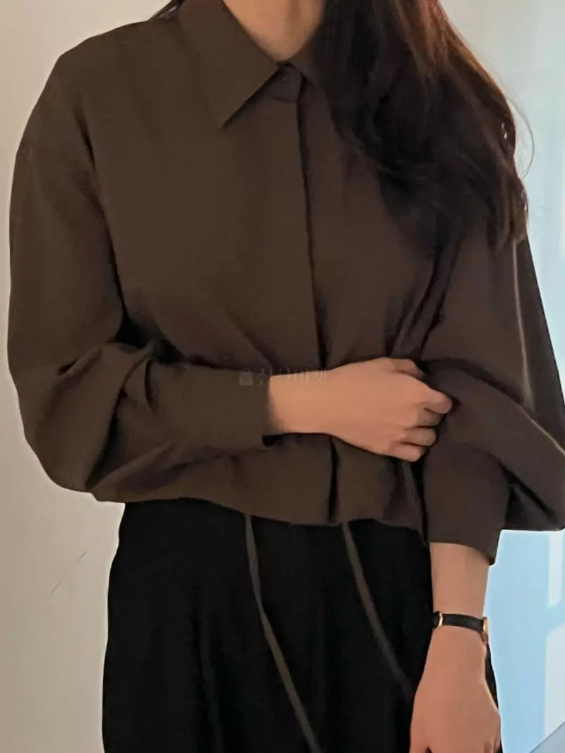 Taste - Korean Women Fashion - #momslook - Or Shirt - 7
