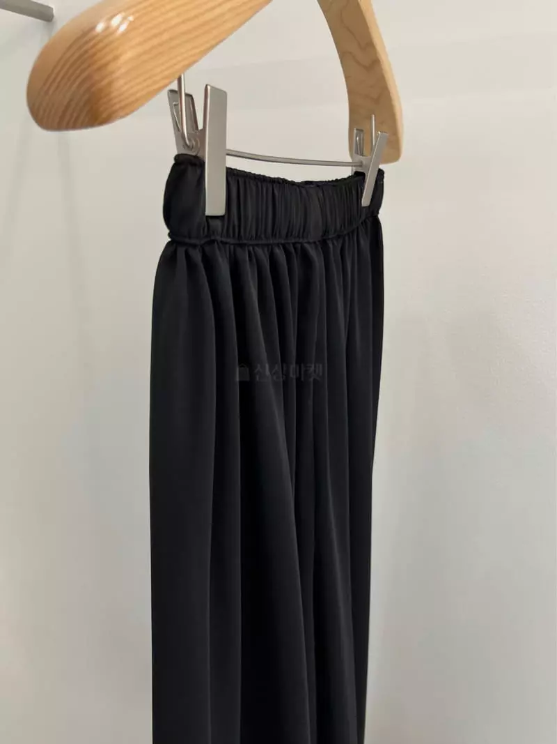 Taste - Korean Women Fashion - #momslook - Silky Tag Pants - 6