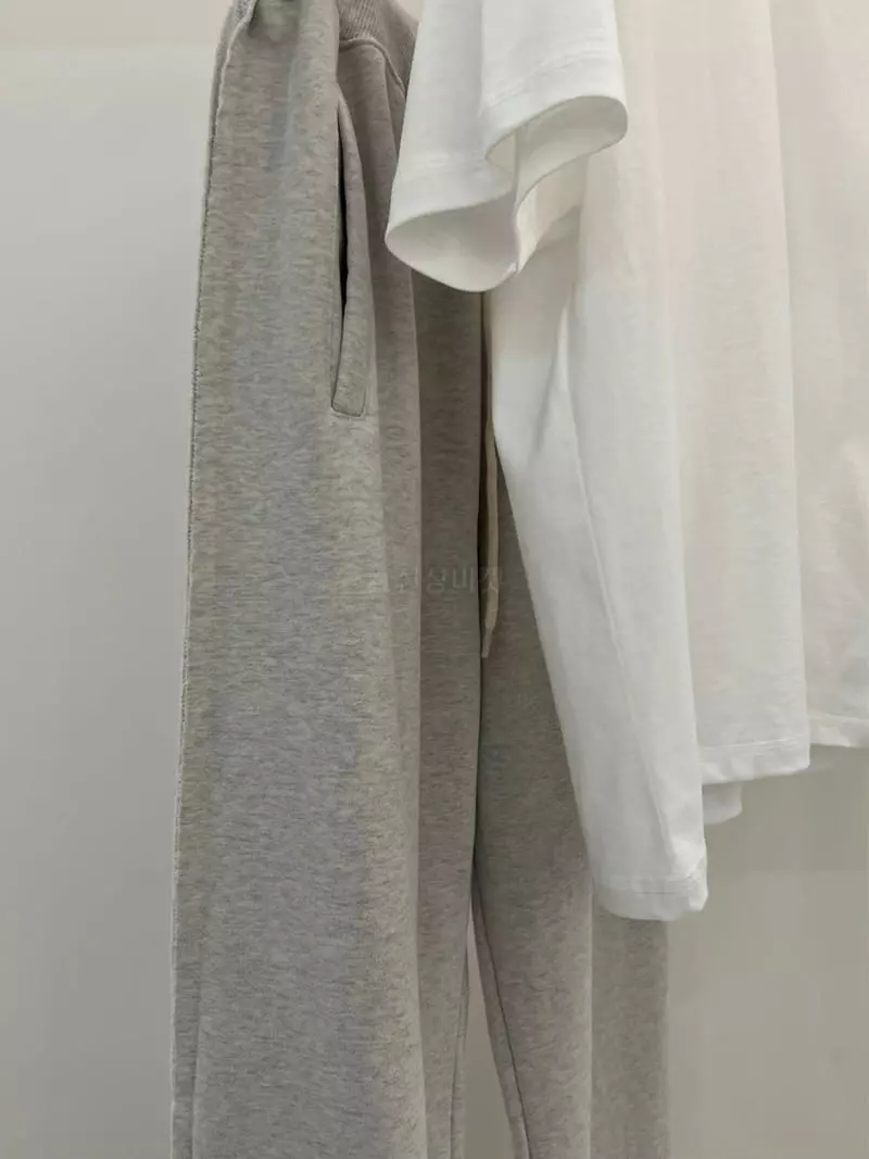 Taste - Korean Women Fashion - #momslook - Straight Sweat Pants - 3