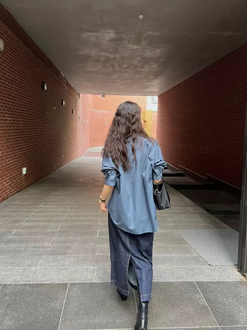 Taste - Korean Women Fashion - #momslook - Back Detail Shirt - 5