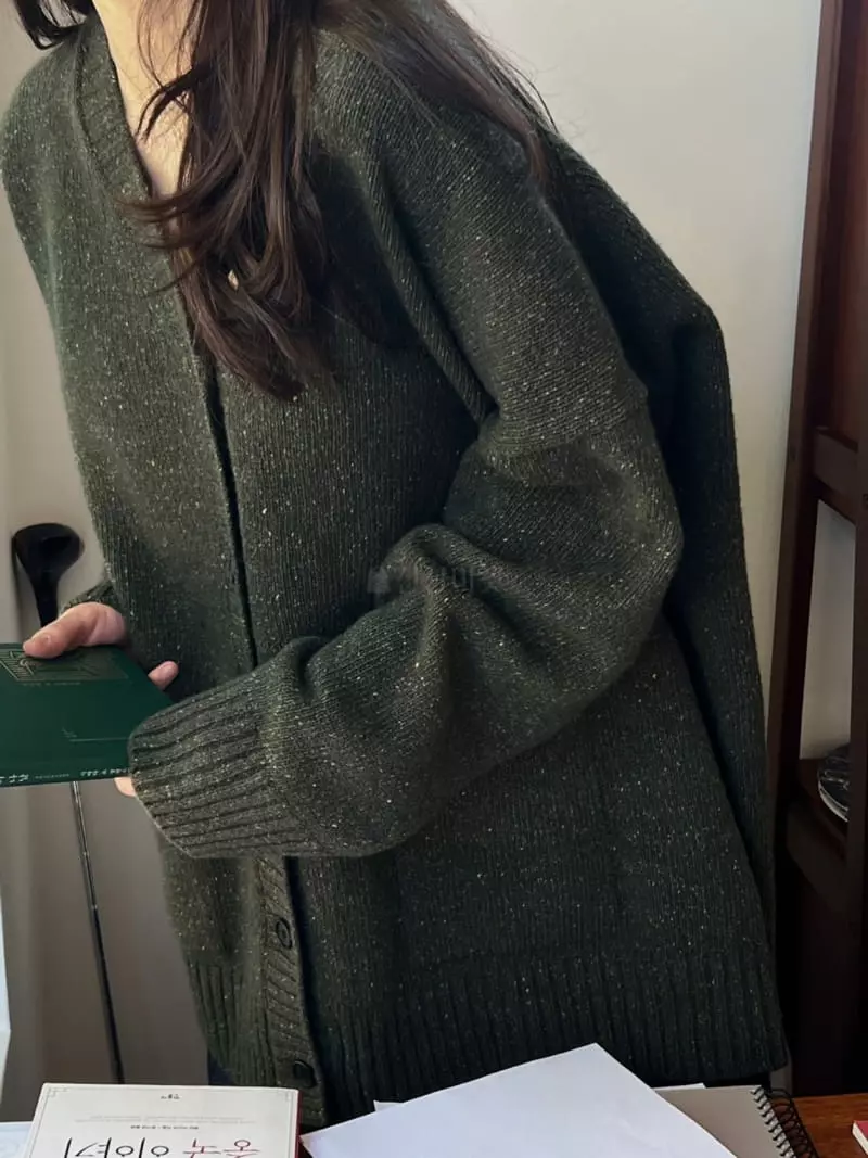 Taste - Korean Women Fashion - #momslook - Nef Long Cardigan - 3