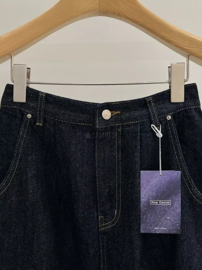 Taste - Korean Women Fashion - #womensfashion - Nef Denim Skirt - 4