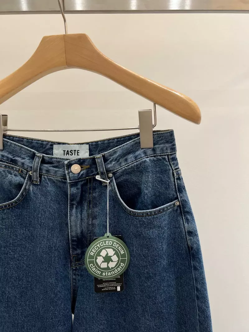 Taste - Korean Women Fashion - #romanticstyle - Brand Denim Pants - 2