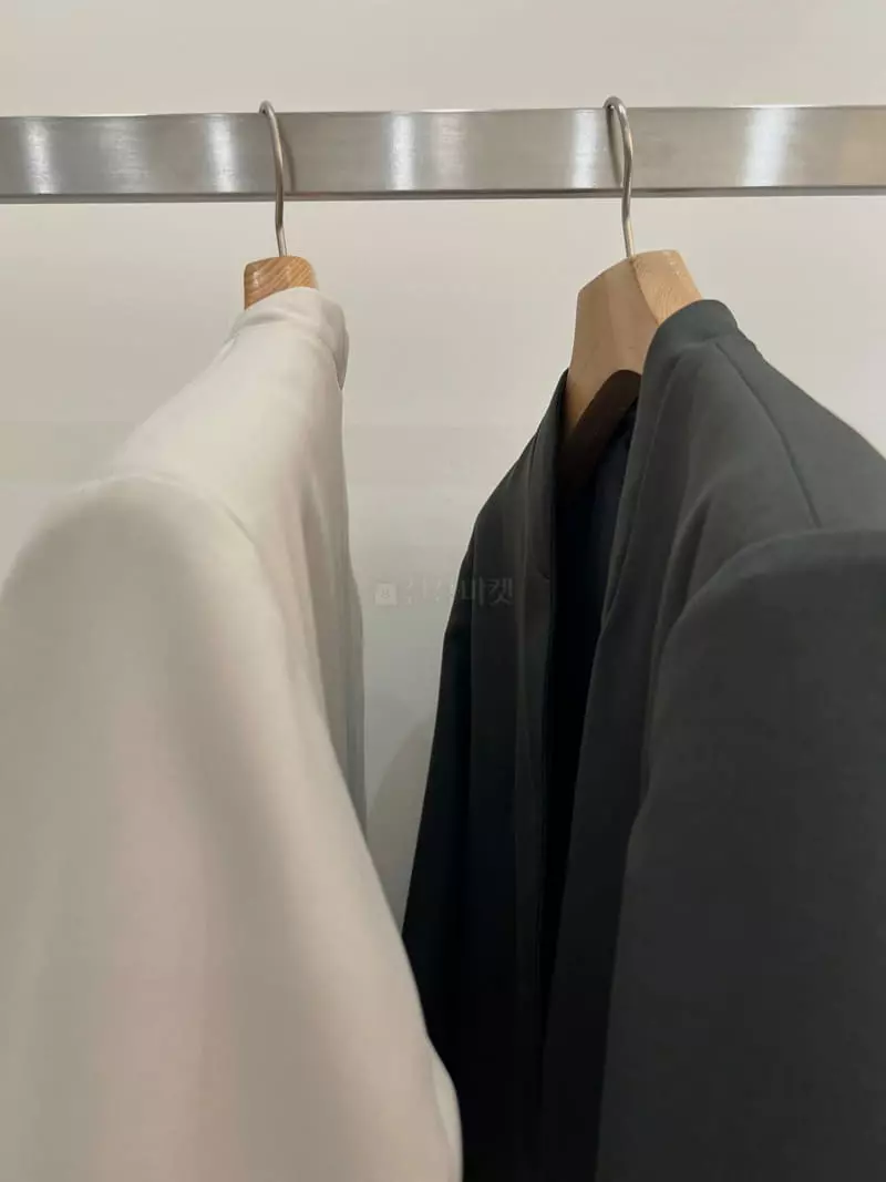 Taste - Korean Women Fashion - #romanticstyle - Collar Jacket - 4