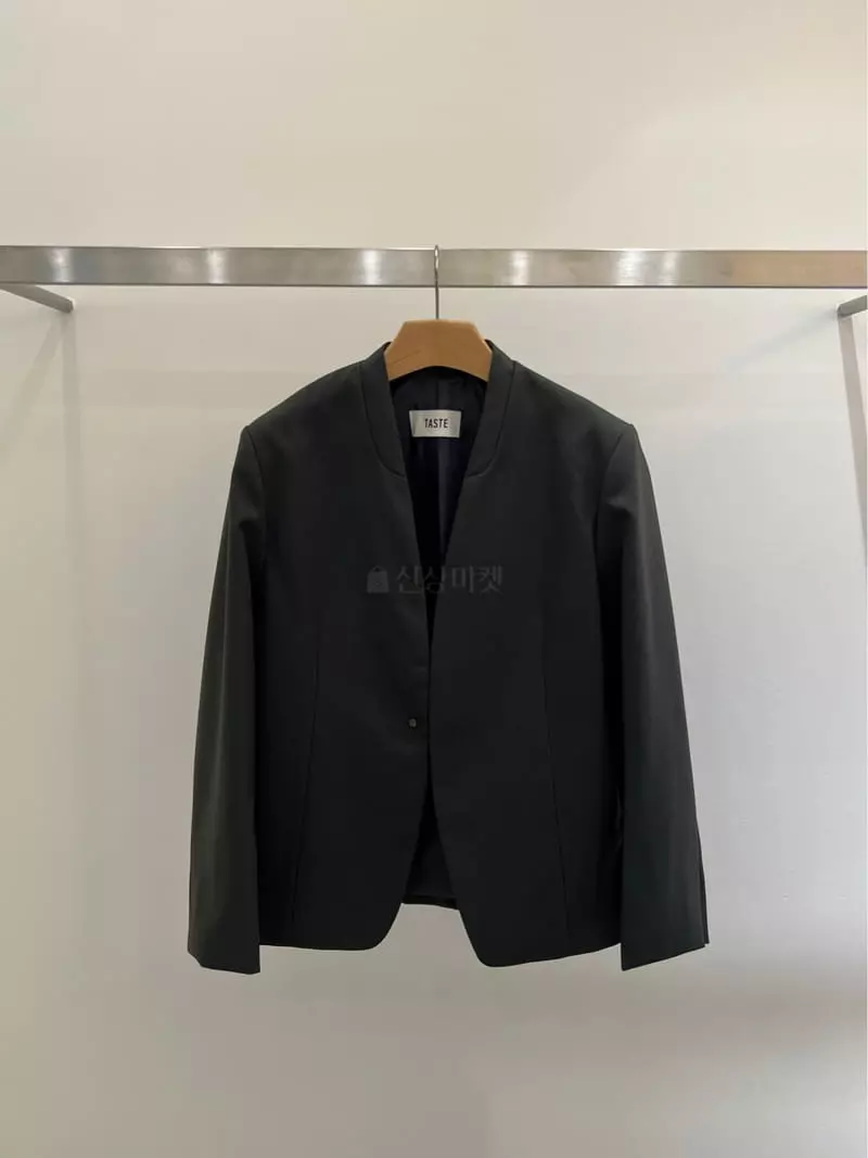 Taste - Korean Women Fashion - #thelittlethings - Collar Jacket - 6