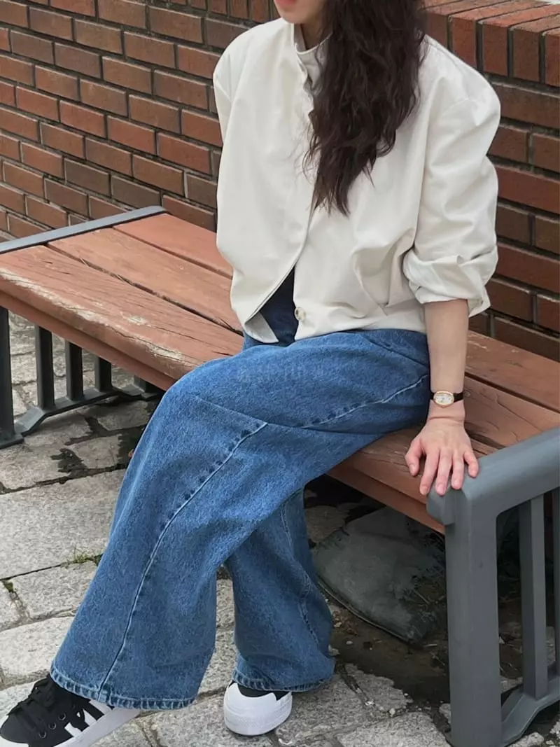 Taste - Korean Women Fashion - #vintageinspired - High Neck Jacket