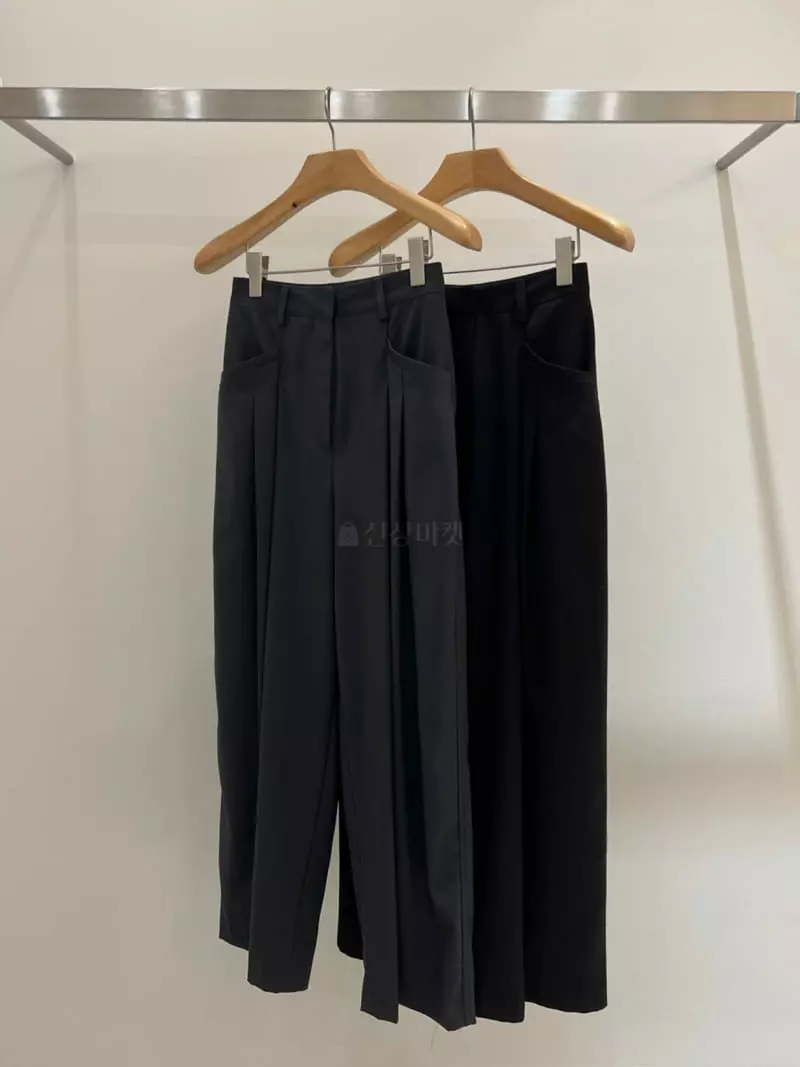 Taste - Korean Women Fashion - #vintagekidsstyle - Pocket Pants