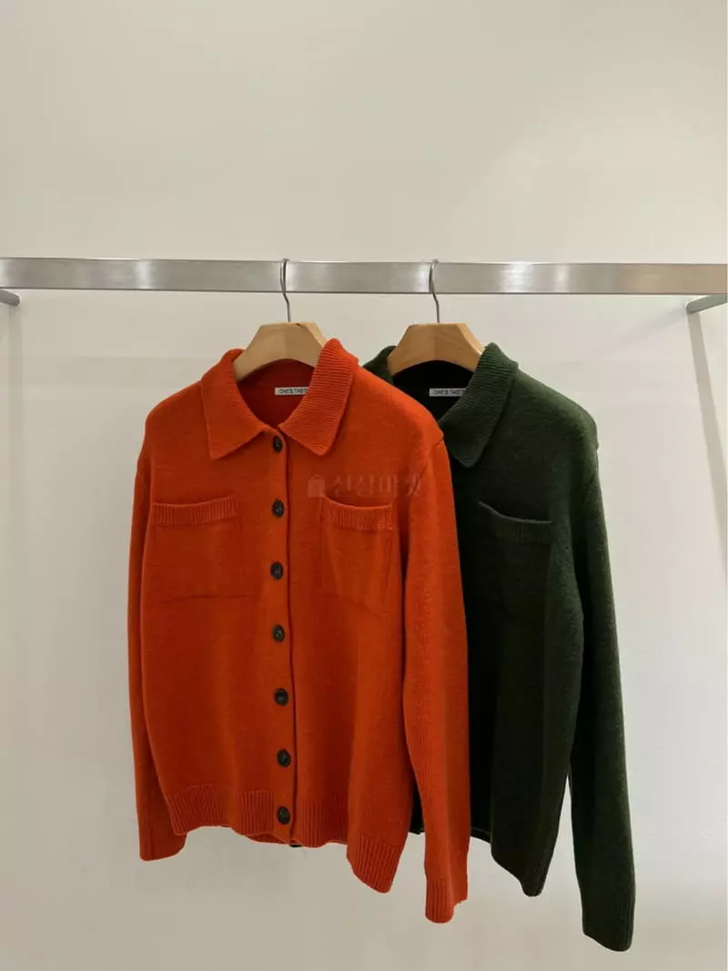 Taste - Korean Women Fashion - #womensfashion - Cash Pocket Knit Tee - 2