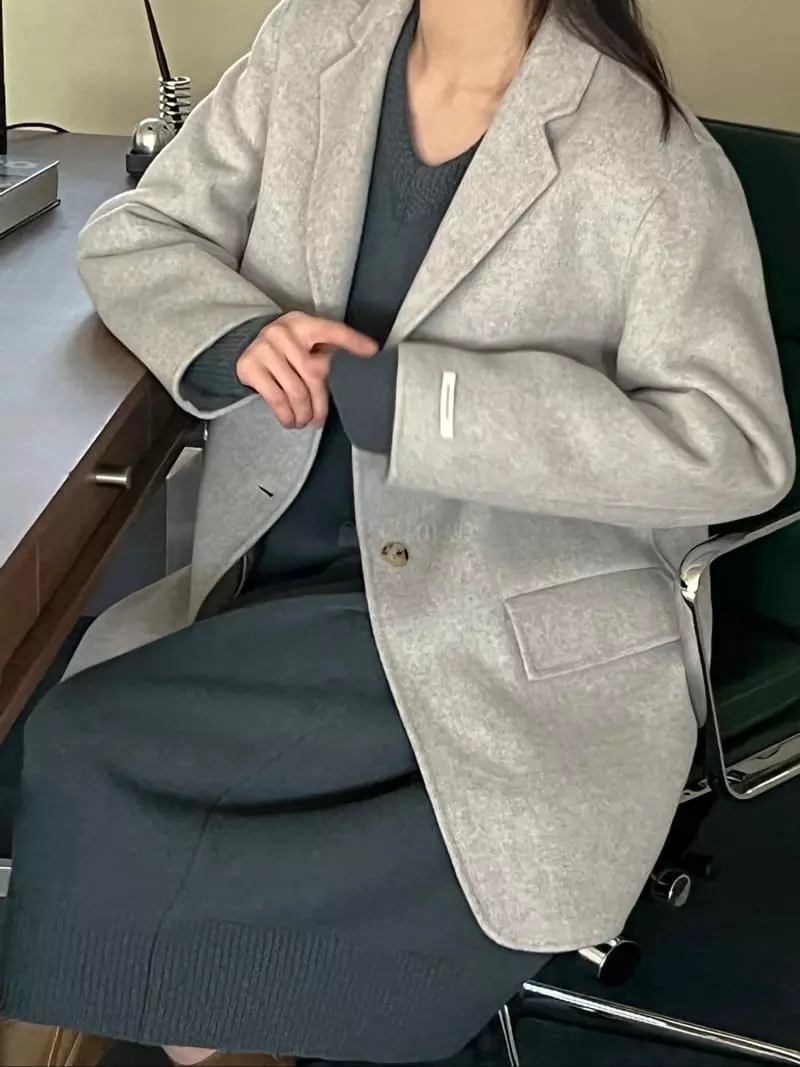 Taste - Korean Women Fashion - #womensfashion - Hand Made Coat - 3