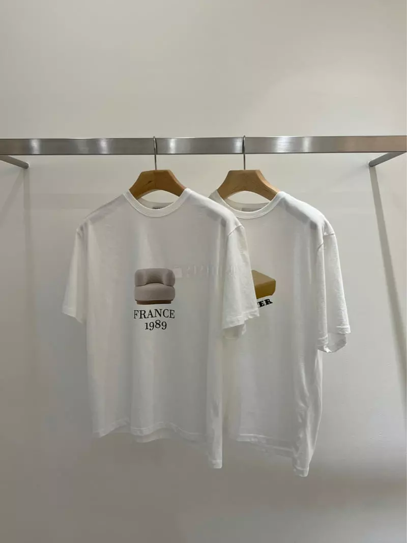 Taste - Korean Women Fashion - #momslook - Sopa Half Tee - 4