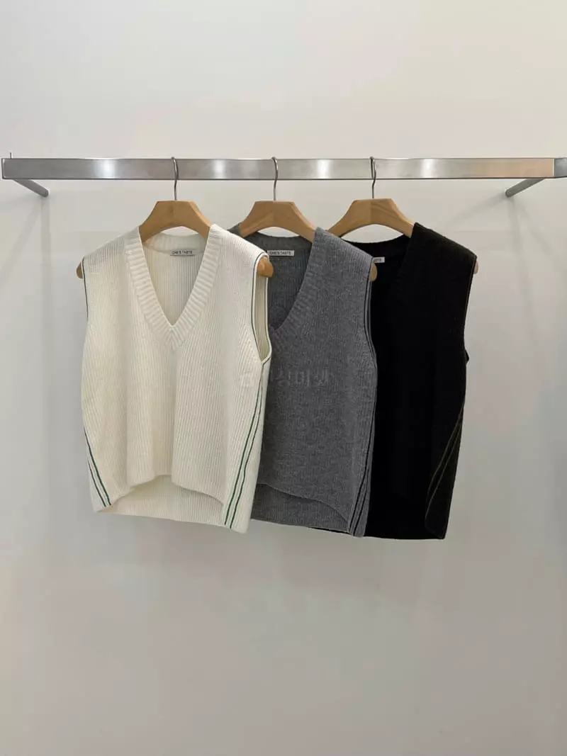 Taste - Korean Women Fashion - #womensfashion - Side Vest